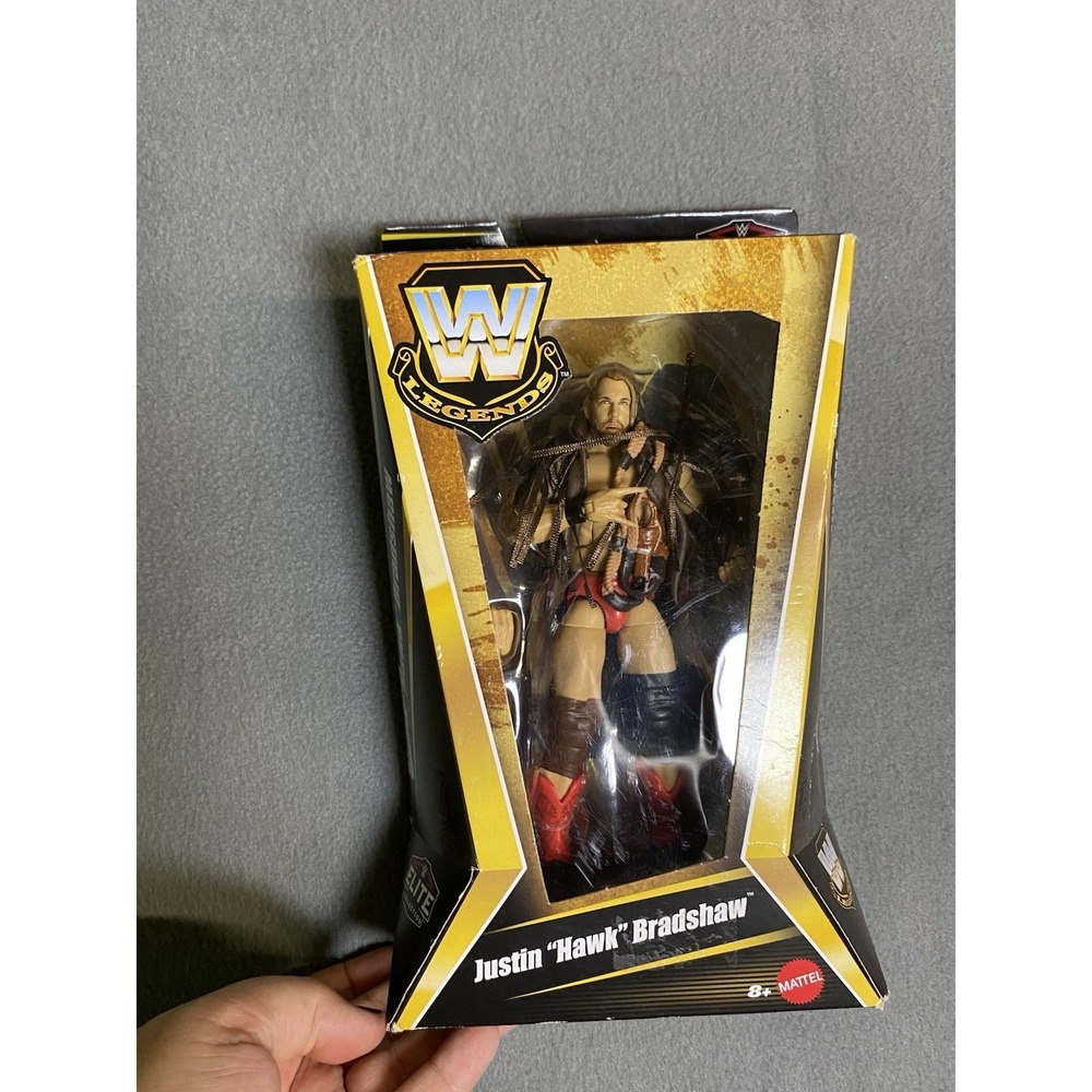 NEW WWE Elite Legends Series 25 Justin Hawk Bradshaw Action Figure JBL Target